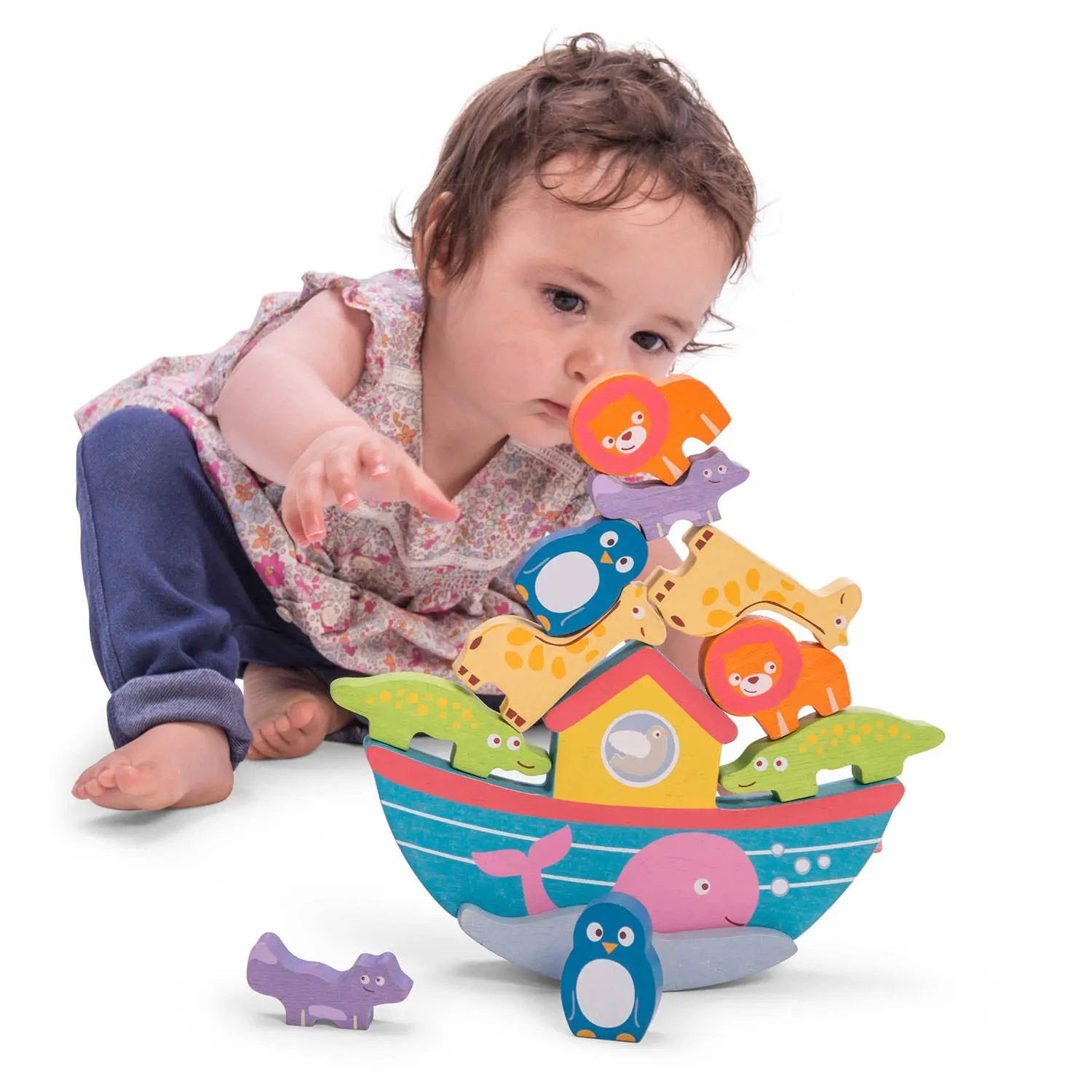 Le jeu d'équilibre de Noah - Jeu Montessori enfant by Le Toy Van