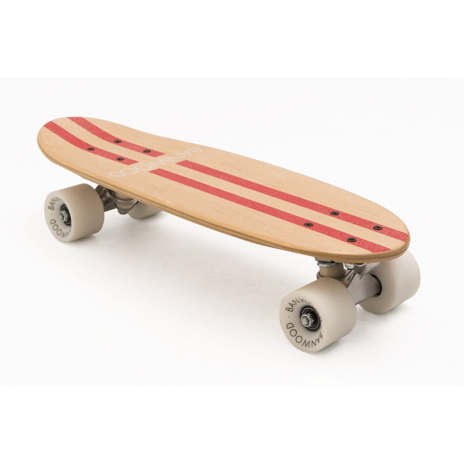 Skateboard rouge – Planche cruiser en érable canadien pour enfant dès 3 ans – Banwood - myplayground