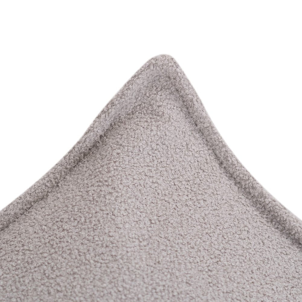 Pouf 60x60 cm - Coussin de sol, agneau gris - Plush Nest - myplayground