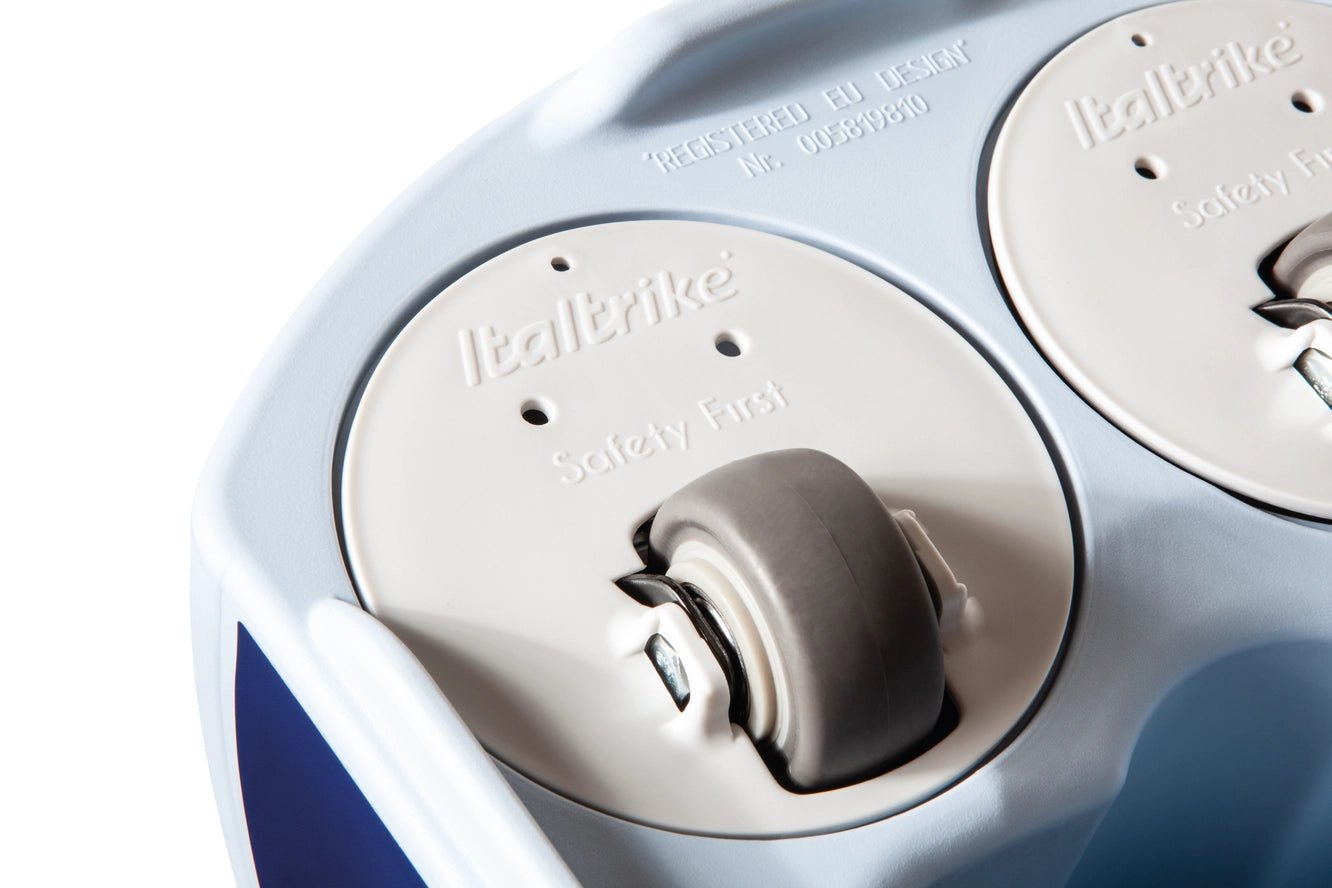 Ginetta - Porteur Int/Ext - Bleu ciel - 1/4 ans - Italtrike - myplayground