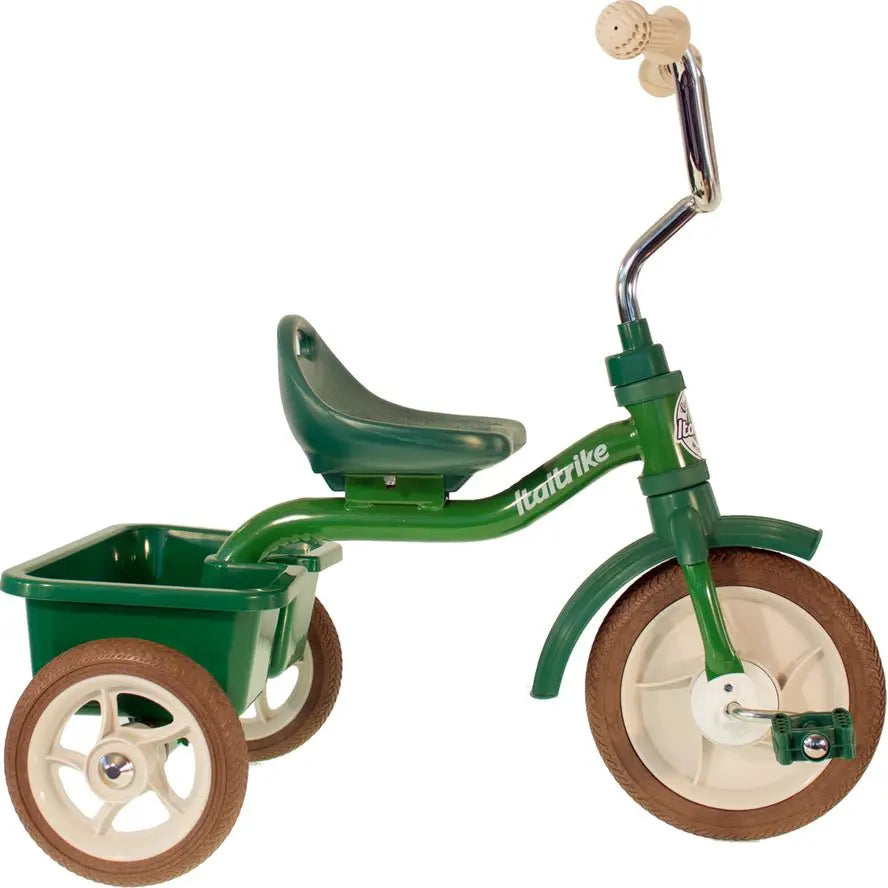 Tricycle Transporteur Primavera Vert Italtrike Pour Enfants 2 À 5 Ans Robuste Et Evolutif by Italtrike