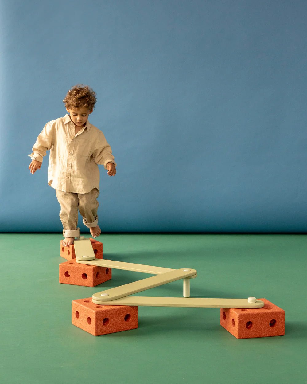 Piste d'équilibre - Burnt Orange - Modu - myplayground