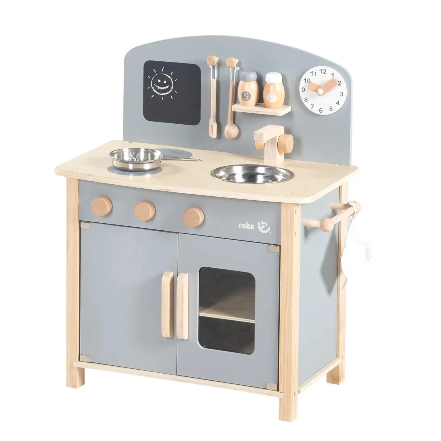 ROBA | Cuisine pour enfants avec 2 plaques, évier et robinet. by ROBA