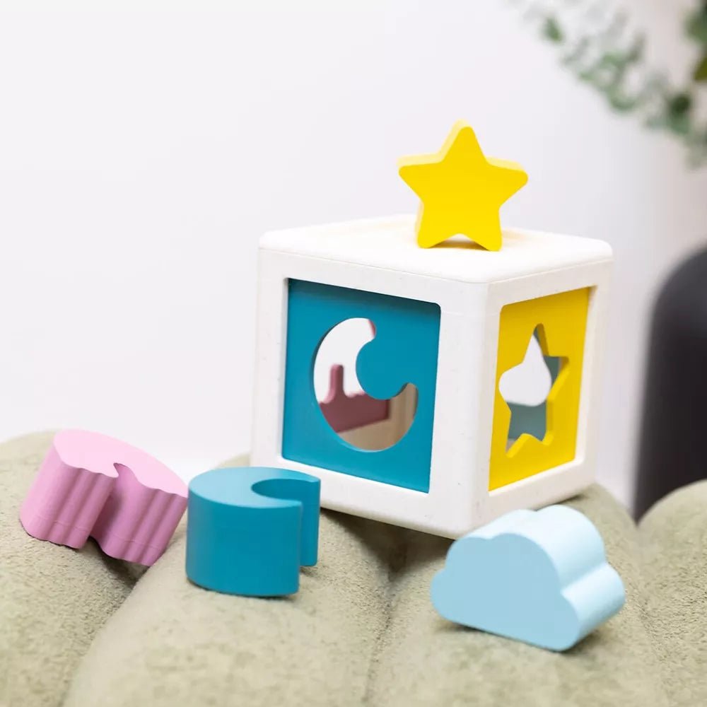 Jouets Bébé trieur de formes - Kuby Extension "Lettres & Ciel" - Oppi - myplayground