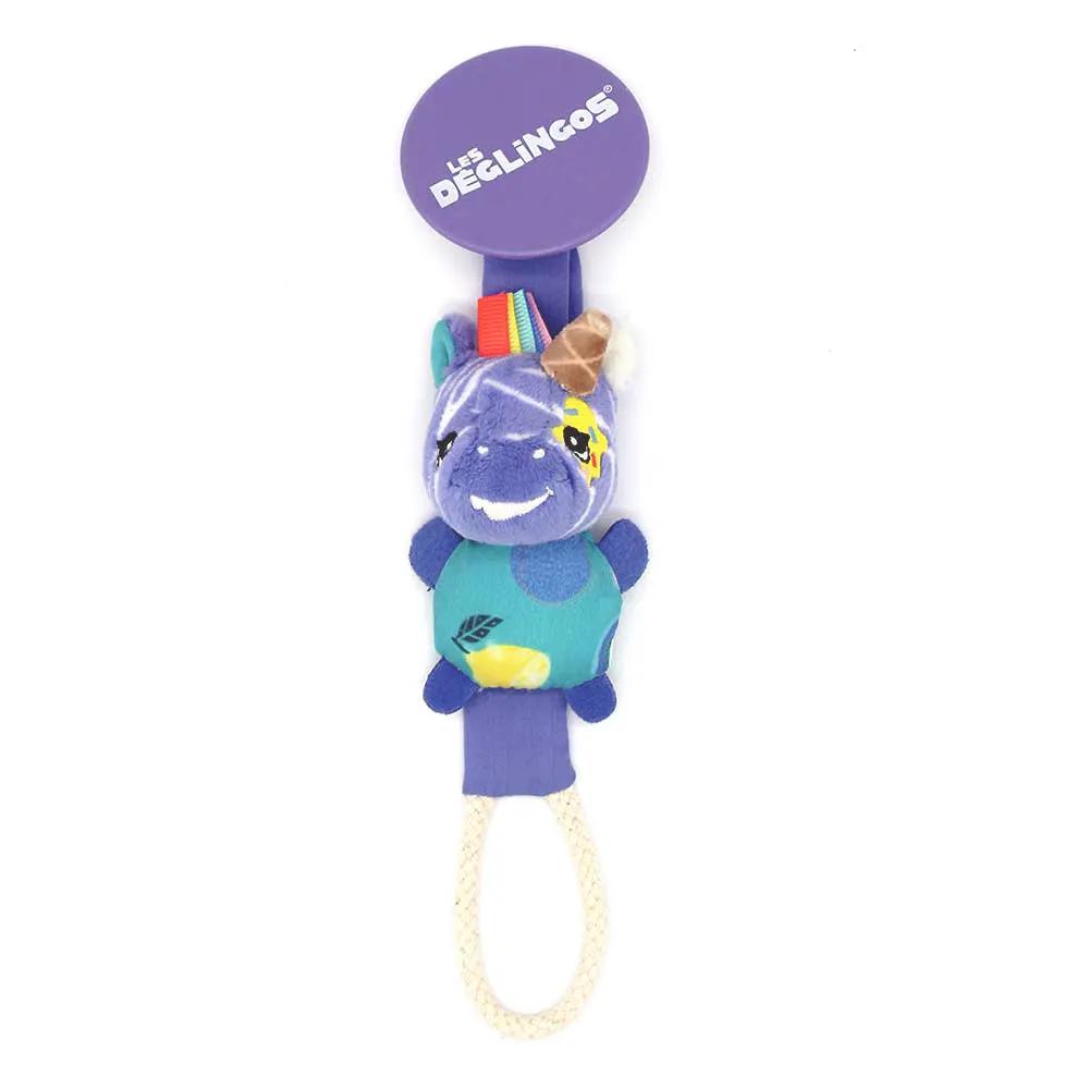Attache-Tétine Kiprokos le Zèbre - Accessoire Bébé - Les Déglingos, France by Les Déglingos, France