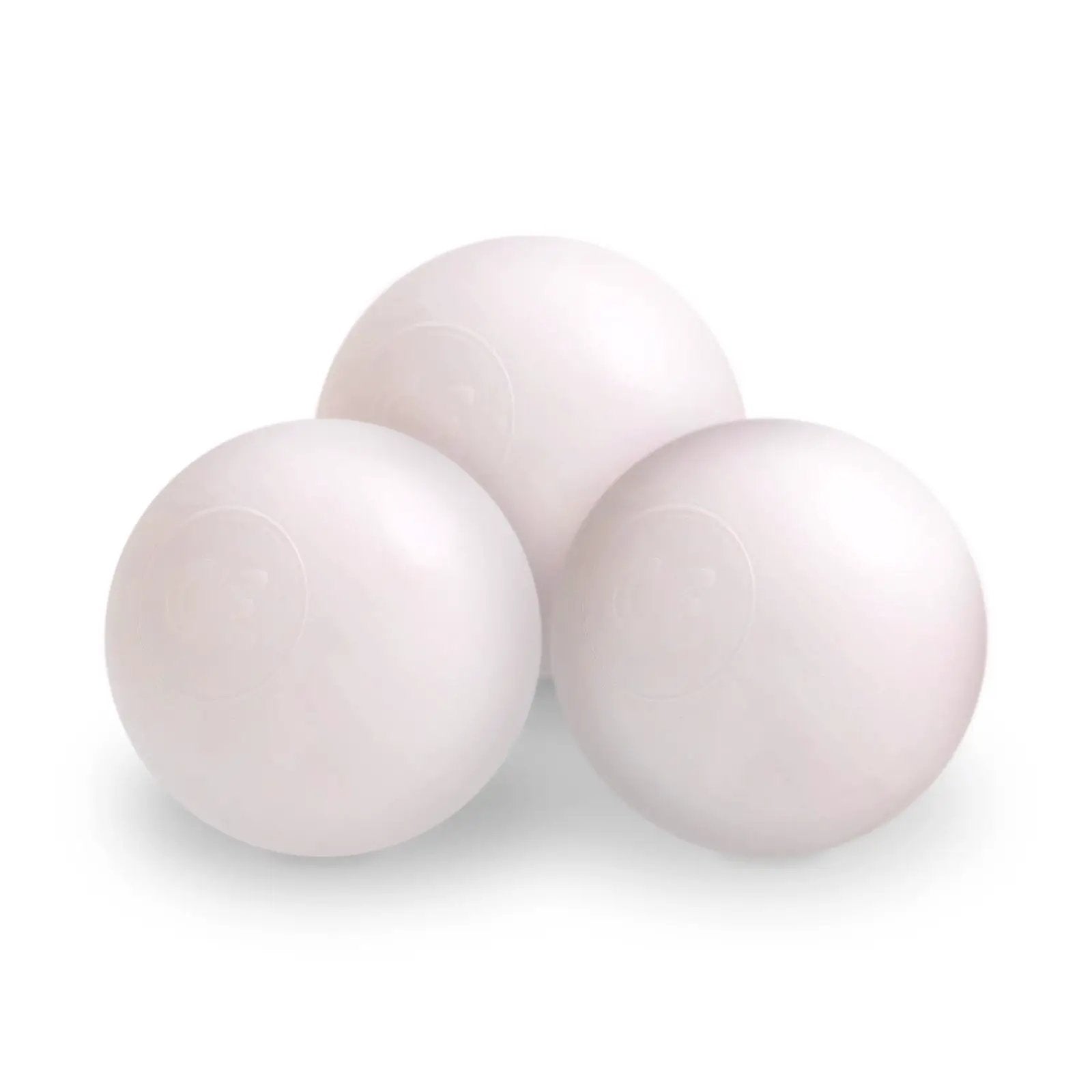 Boule de piscine à balles - 6 cm, perle rose clair - Plush Nest by Misioo