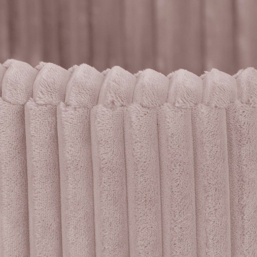 Piscine à balles - ronde 90x30 cm, Puffy Lamell Rose (+ 200 boules rose, dorées, perle ) – Plush Nest - myplayground