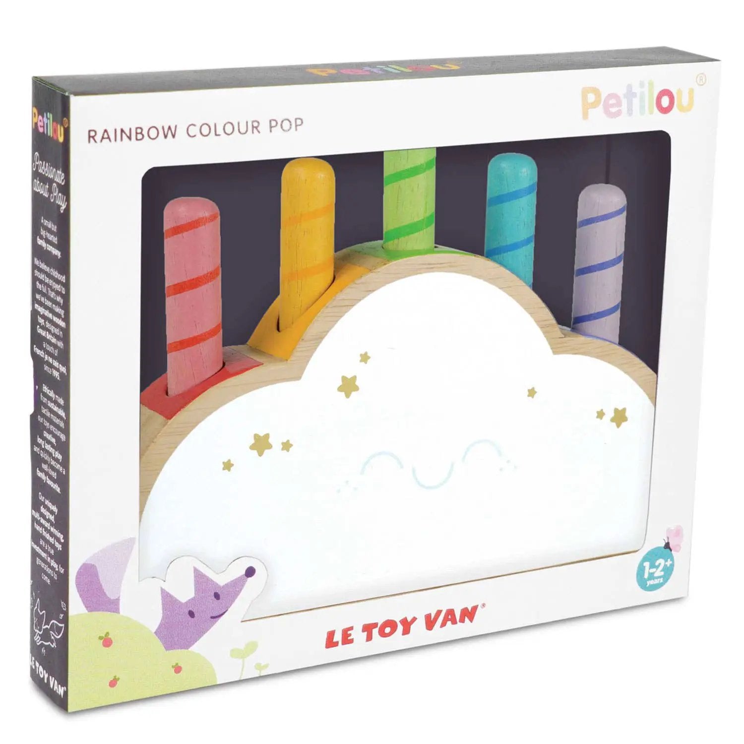 Nuage arc-en-ciel Pop ! - Jeu sensoriel enfant by Le Toy Van