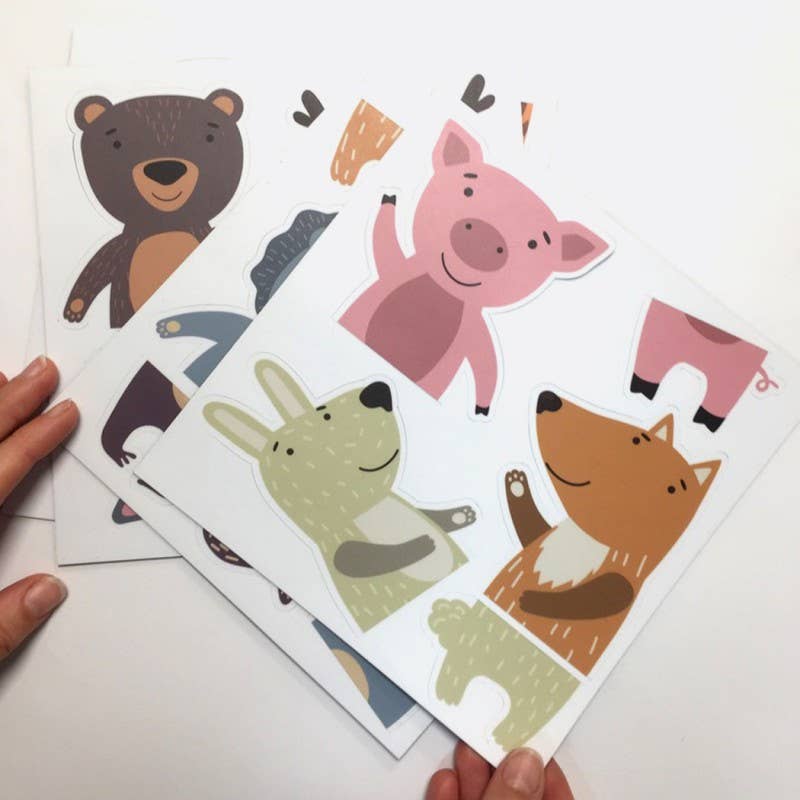 Puzzle magnétique animaux - myplayground