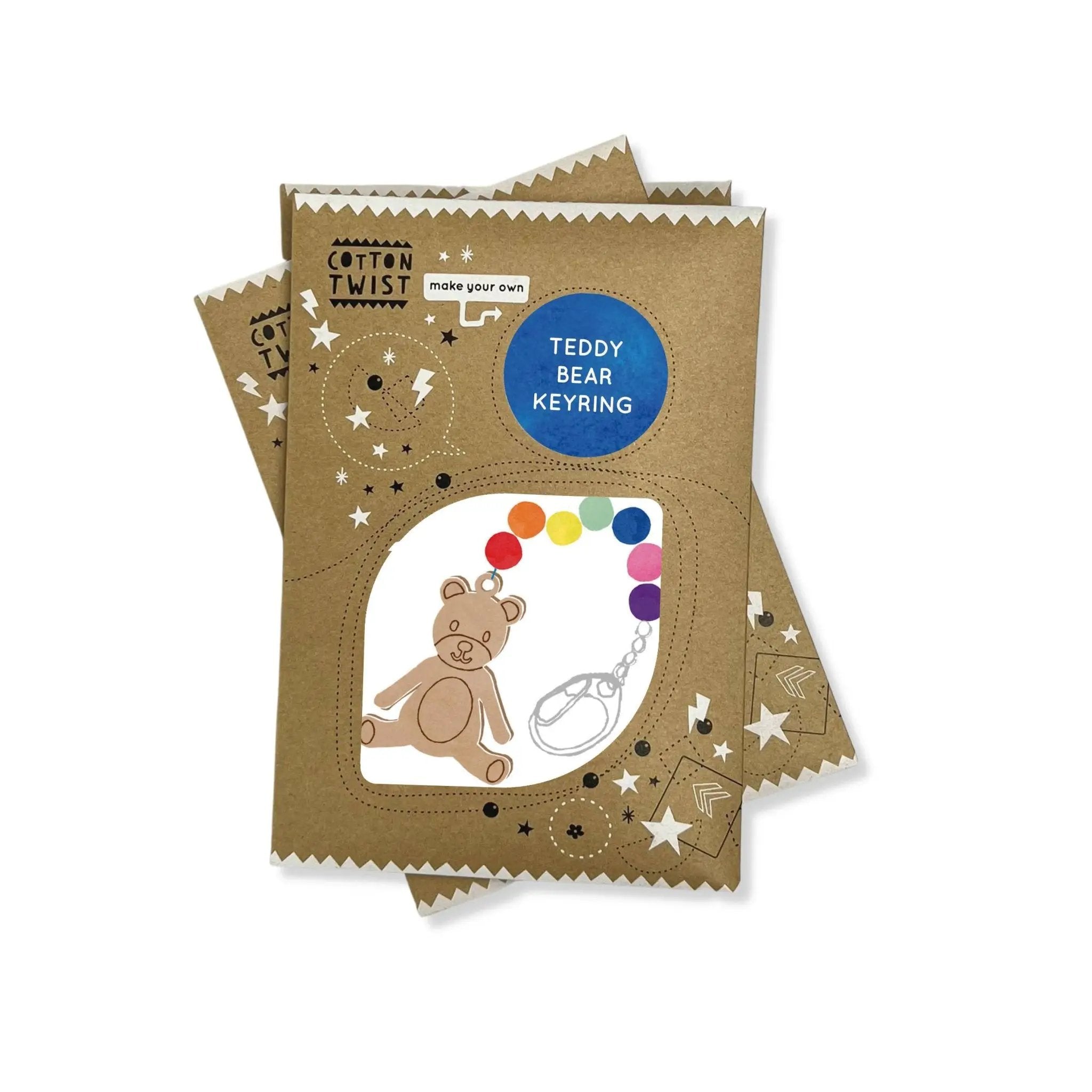 Faites votre propre nounours en peluche porte-clés by Cotton Twist