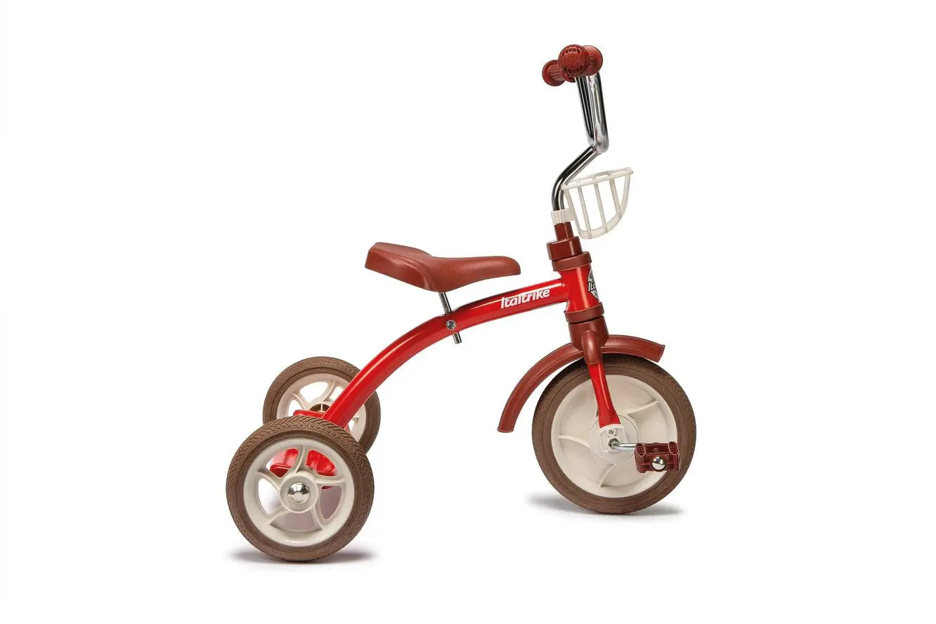 Tricycle Super Lucy Champion Rouge Italtrike Pour Enfants 2 À 5 Ans Robuste Et Confortable by Italtrike