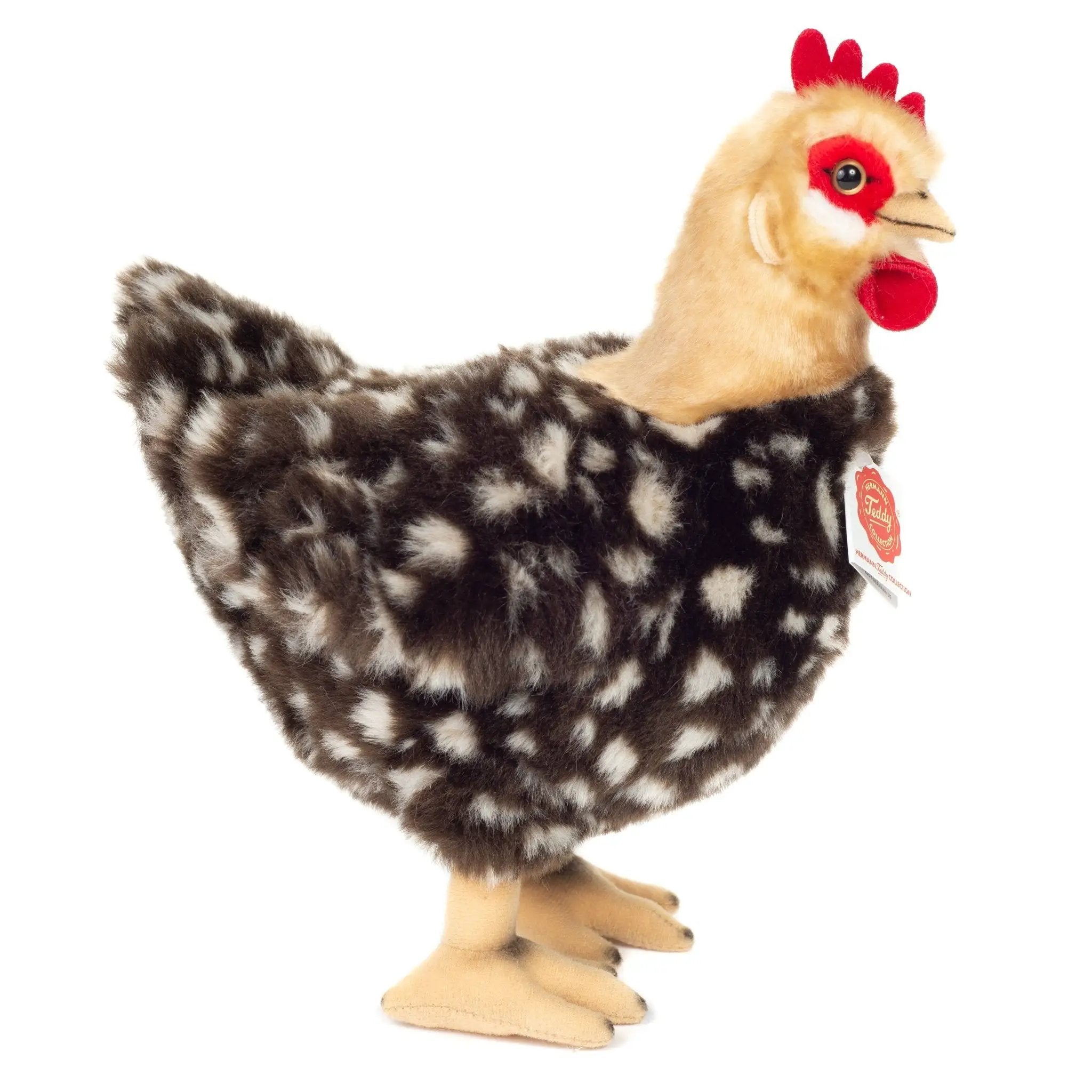 Poule debout 24 cm - peluche - peluche by Teddy Hermann