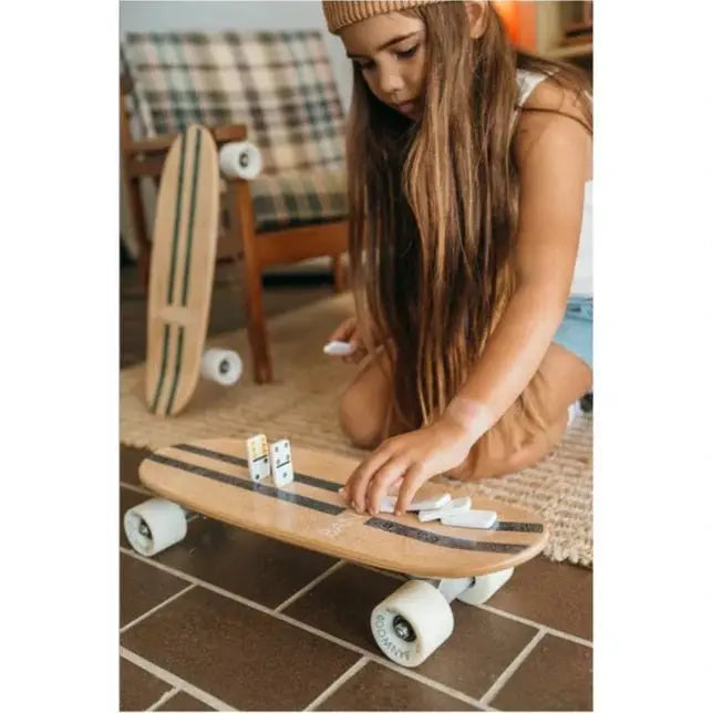 Skateboard bleu – Planche cruiser en érable canadien pour enfant dès 3 ans – Banwood by Banwood