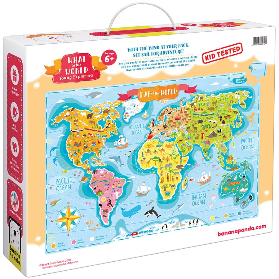 Qu'est - ce que C'est dans le Monde - Jeunes Explorateurs - Banana Panda - myplayground