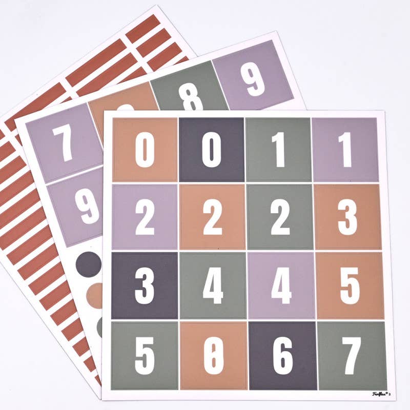 Calendrier mural magnétique - Planning annuel - myplayground