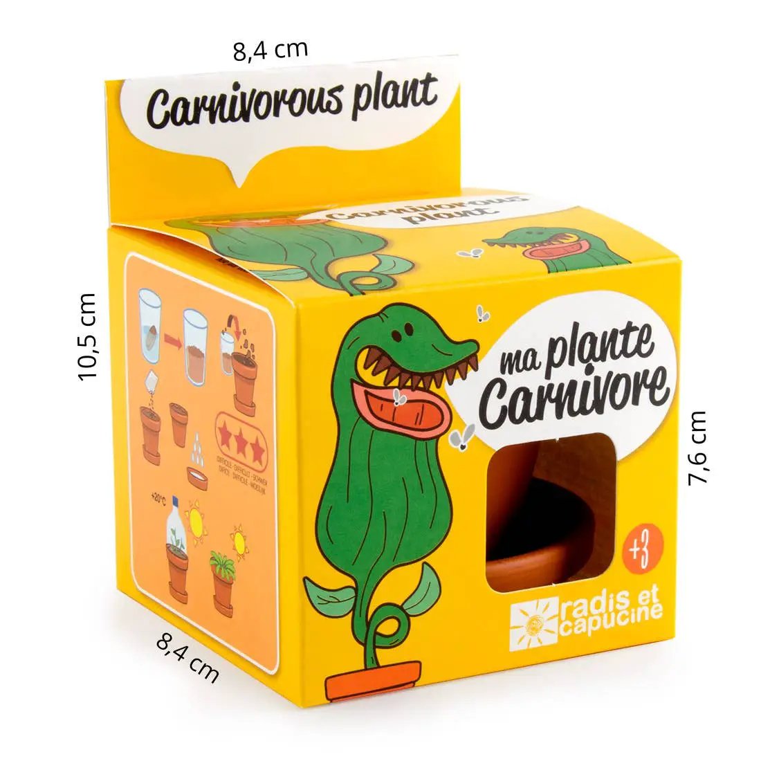 La plante carnivore - Kit créatif de jardinage Enfant by Radis Et Capucine