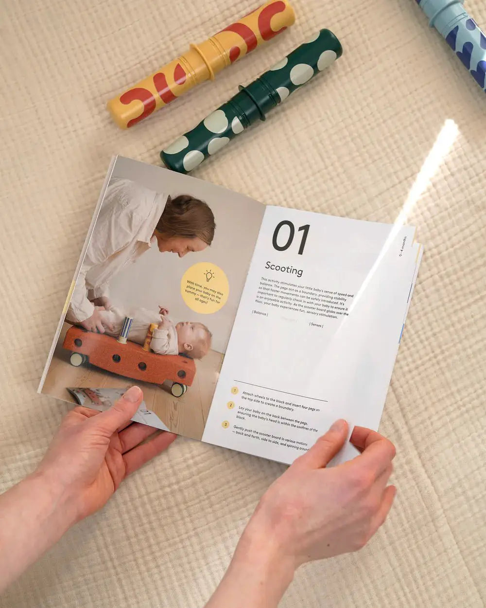 Ensemble d'activités pour bébé - Sand Grey - Modu by Modu