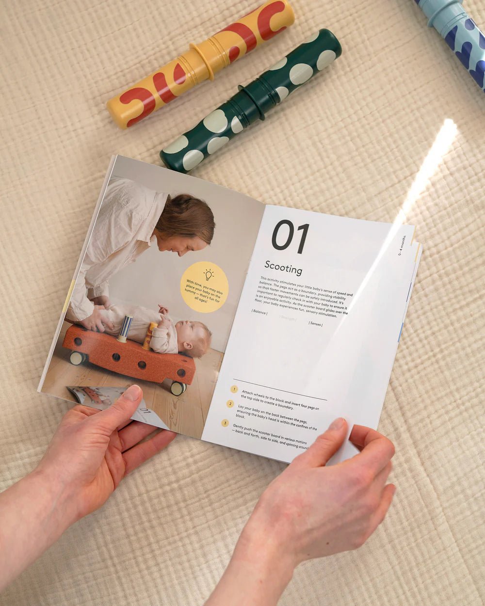 Ensemble d'activités pour bébé - Sand Grey - Modu - myplayground