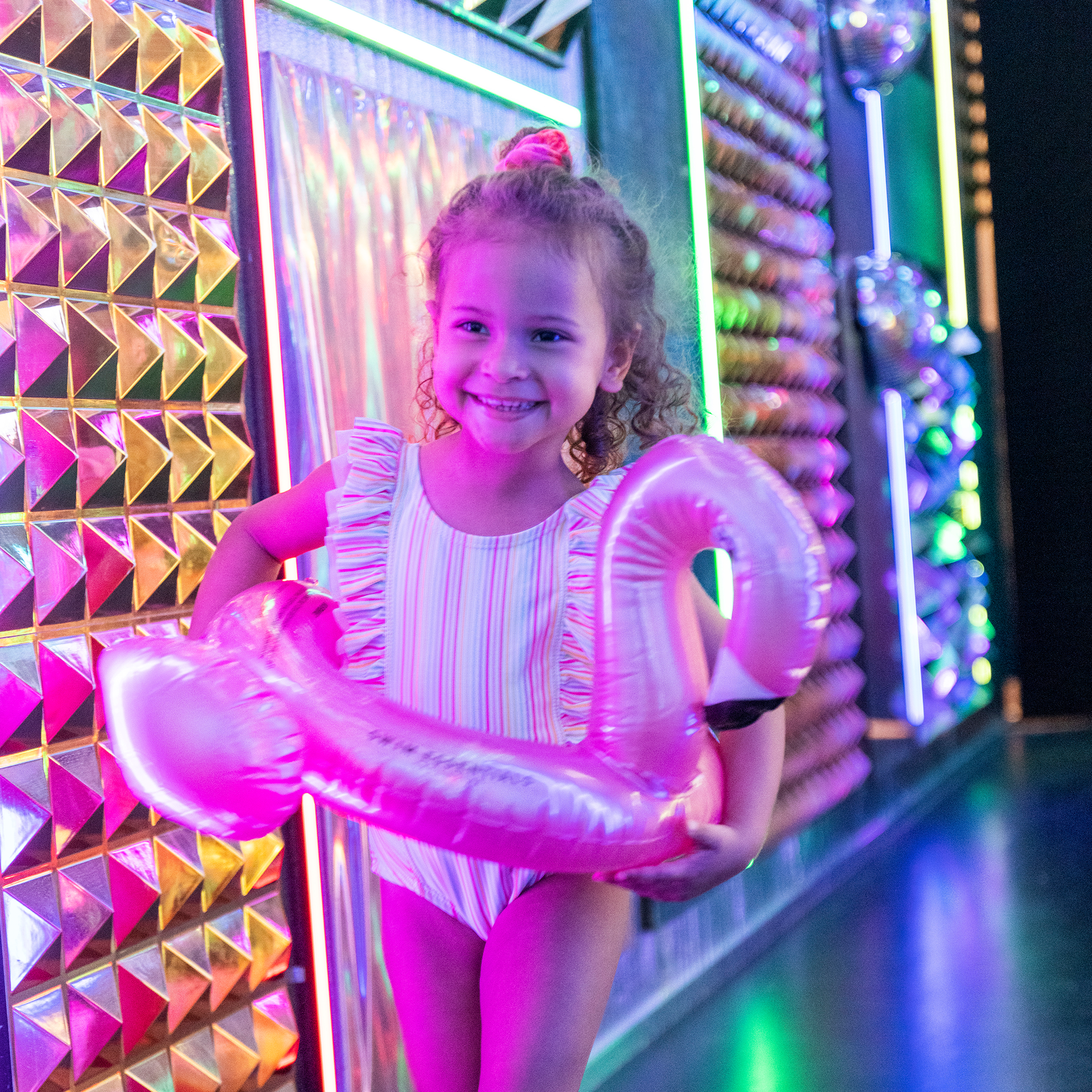 Bouée Flamant Rose - 95 cm - Swim Essentials - myplayground