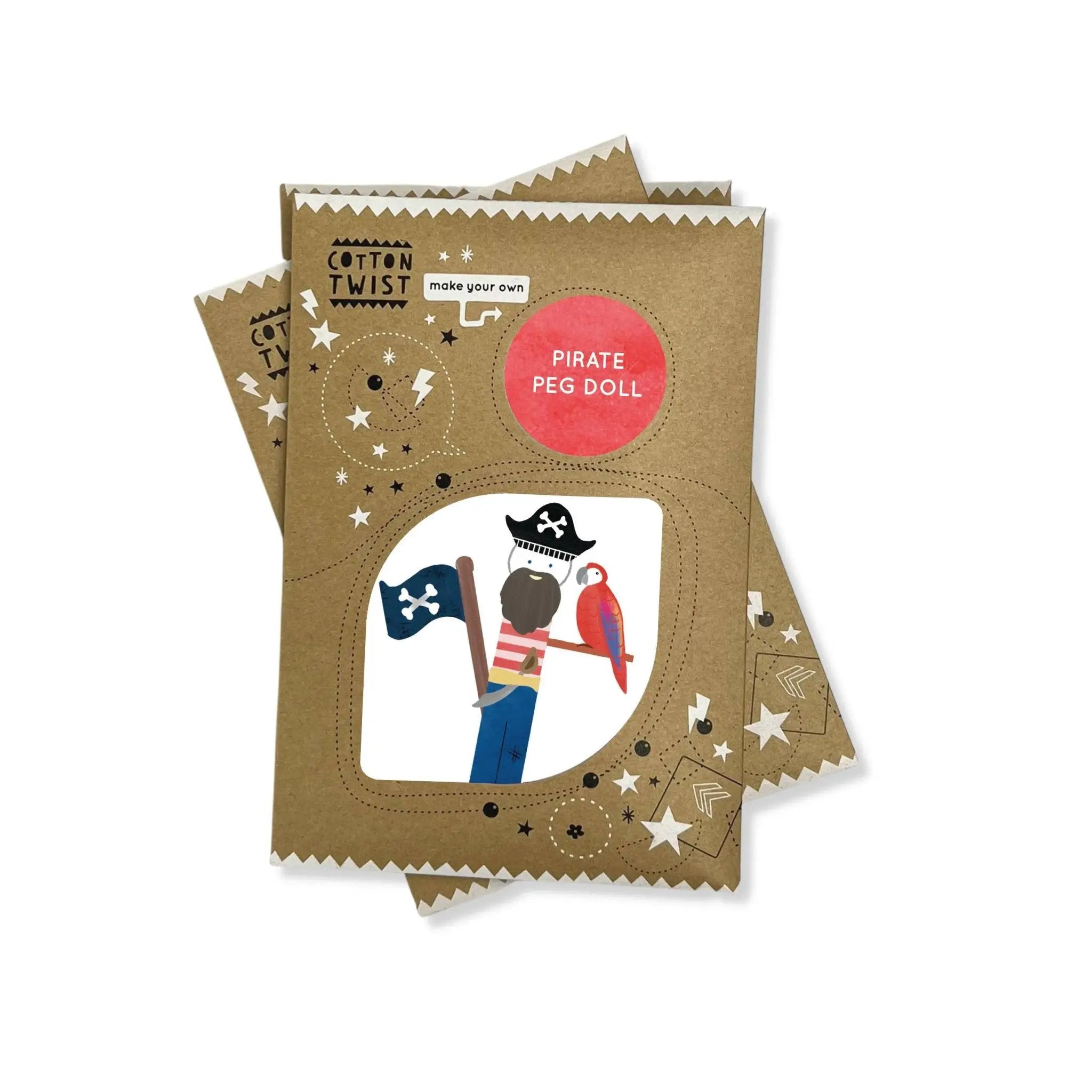 Faites votre propre poupée Pirate Peg by Cotton Twist