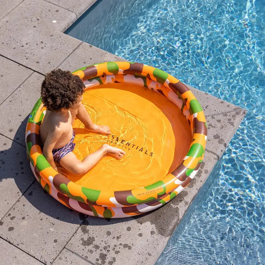 Piscine pour bébé - imprimé Camouflage, 100 cm - Swim Essentials by Swim Essentials