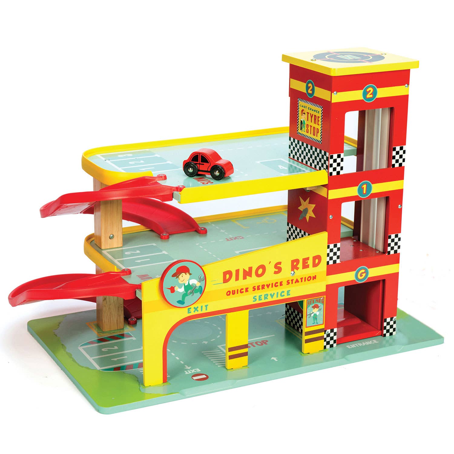 Garage Dino's - Jeu éducatif enfant - myplayground