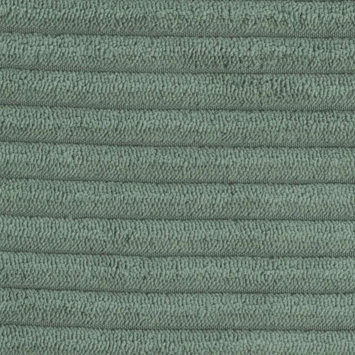 Tapis fleur - 15x115x5 cm, velours côtelé vert moelleux, tapis de jeu - Plush Nest by Misioo