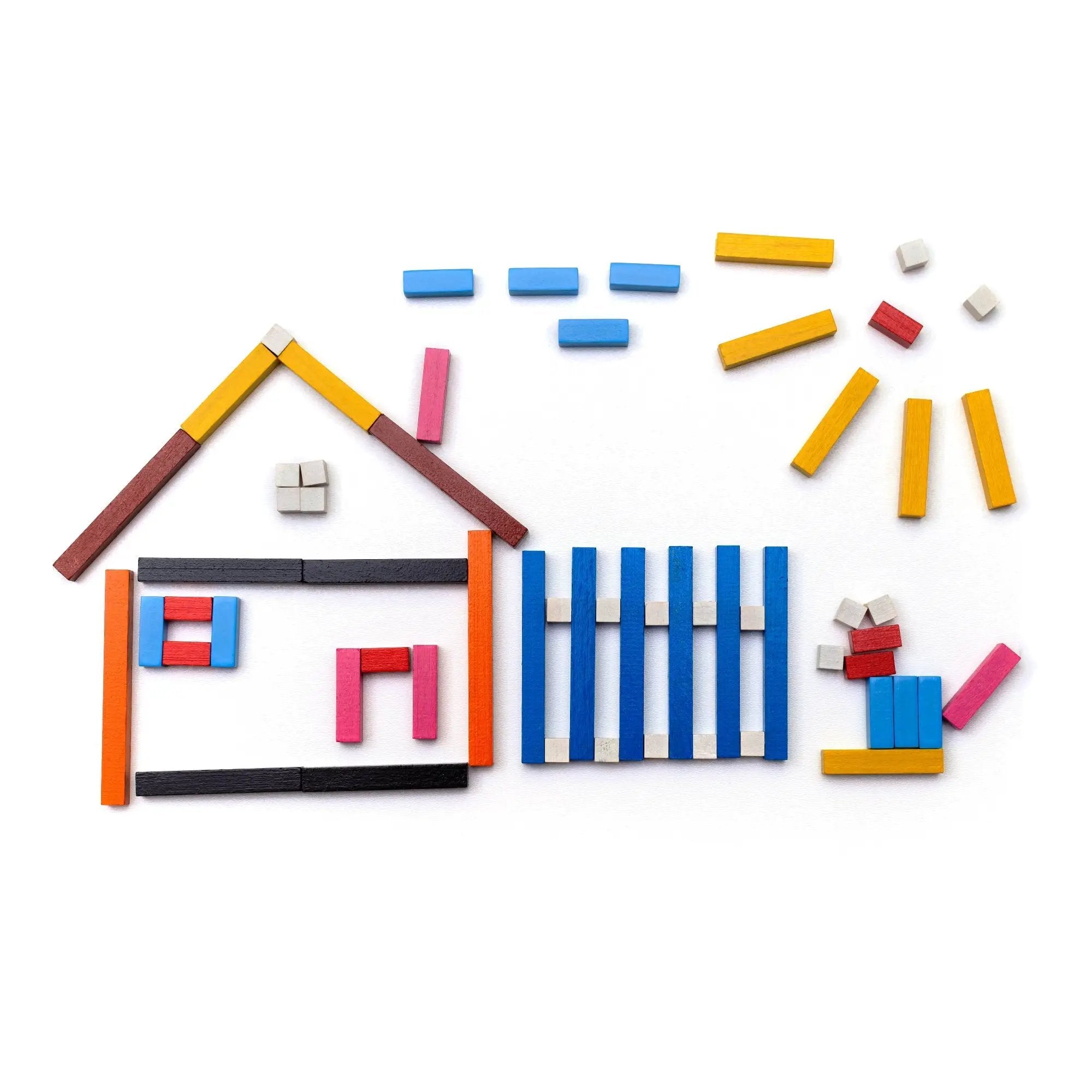250 Réglettes Cuisenaire – Les nombres en couleur by SARBAKANE