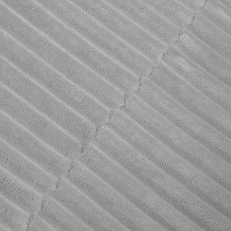 Piscine à balles - ronde 90x30 cm, Gris Velours Côtelé Premium - Plush Nest - Misioo by Misioo