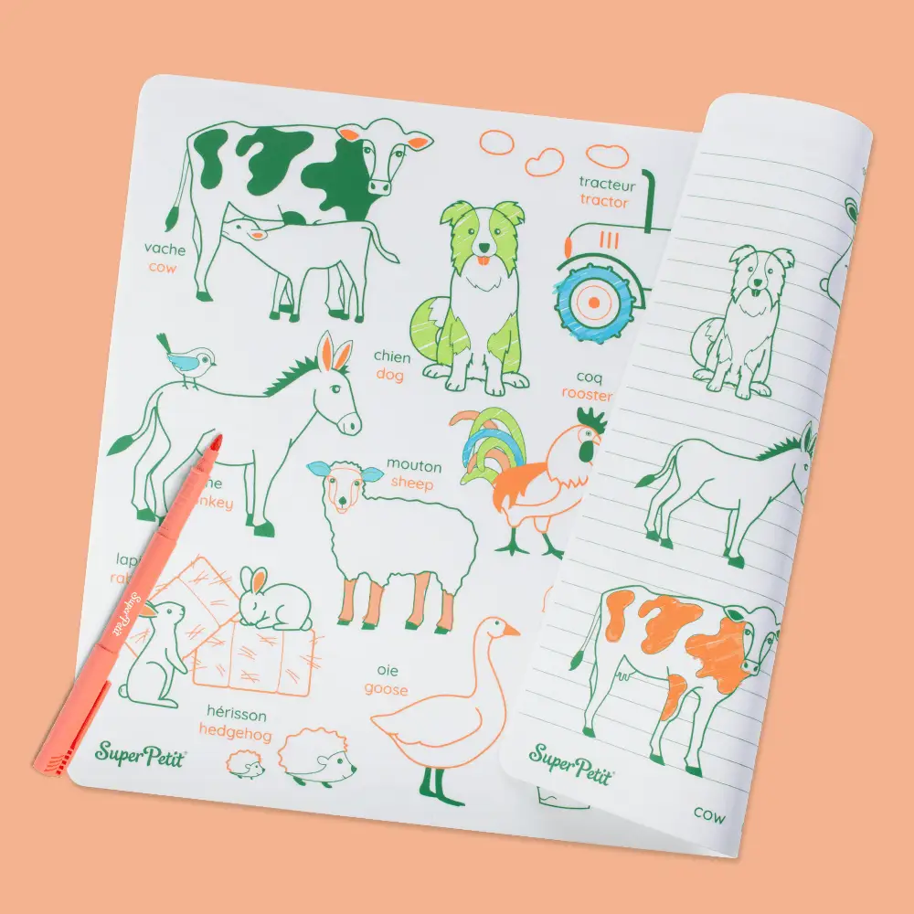 LES ANIMAUX DE LA FERME by SuperPetit