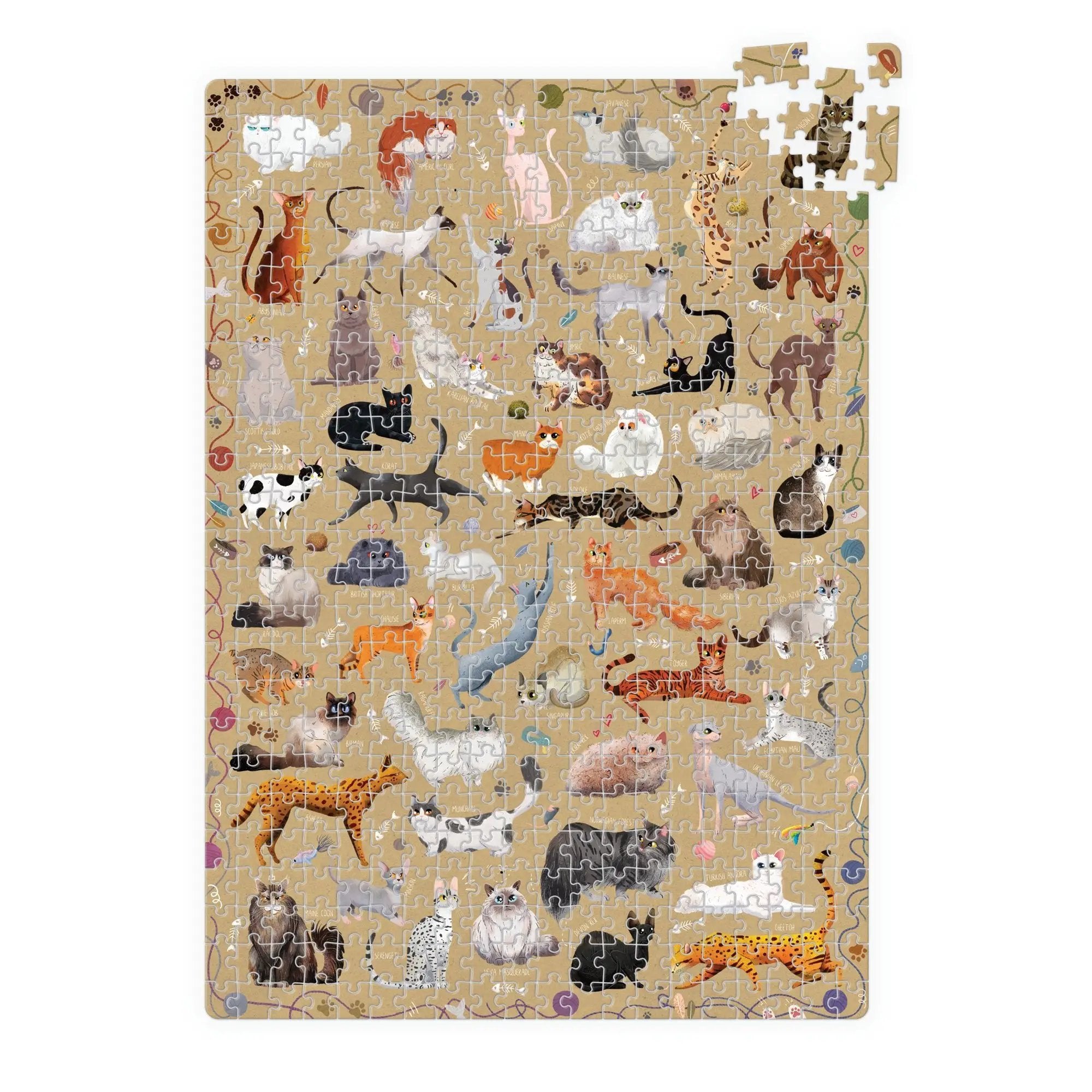 Puzzle Puzzlove Chats - Banana Panda by Banana Panda