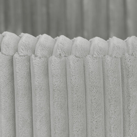 Piscine à balles - ronde 90x30 cm, Gris Velours Côtelé Premium - Plush Nest - Misioo - myplayground