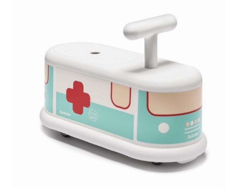 Porteur Ambulance La Cosa 1 Capsule Pour Enfant 1 À 6 Ans Italtrike Roues Avant Multidirectionnelles Silencieuses by Italtrike