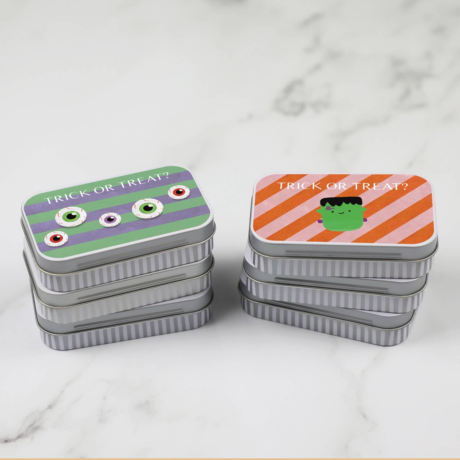 Lot de 6 boîtes à friandises ou à friandises pour Halloween - myplayground