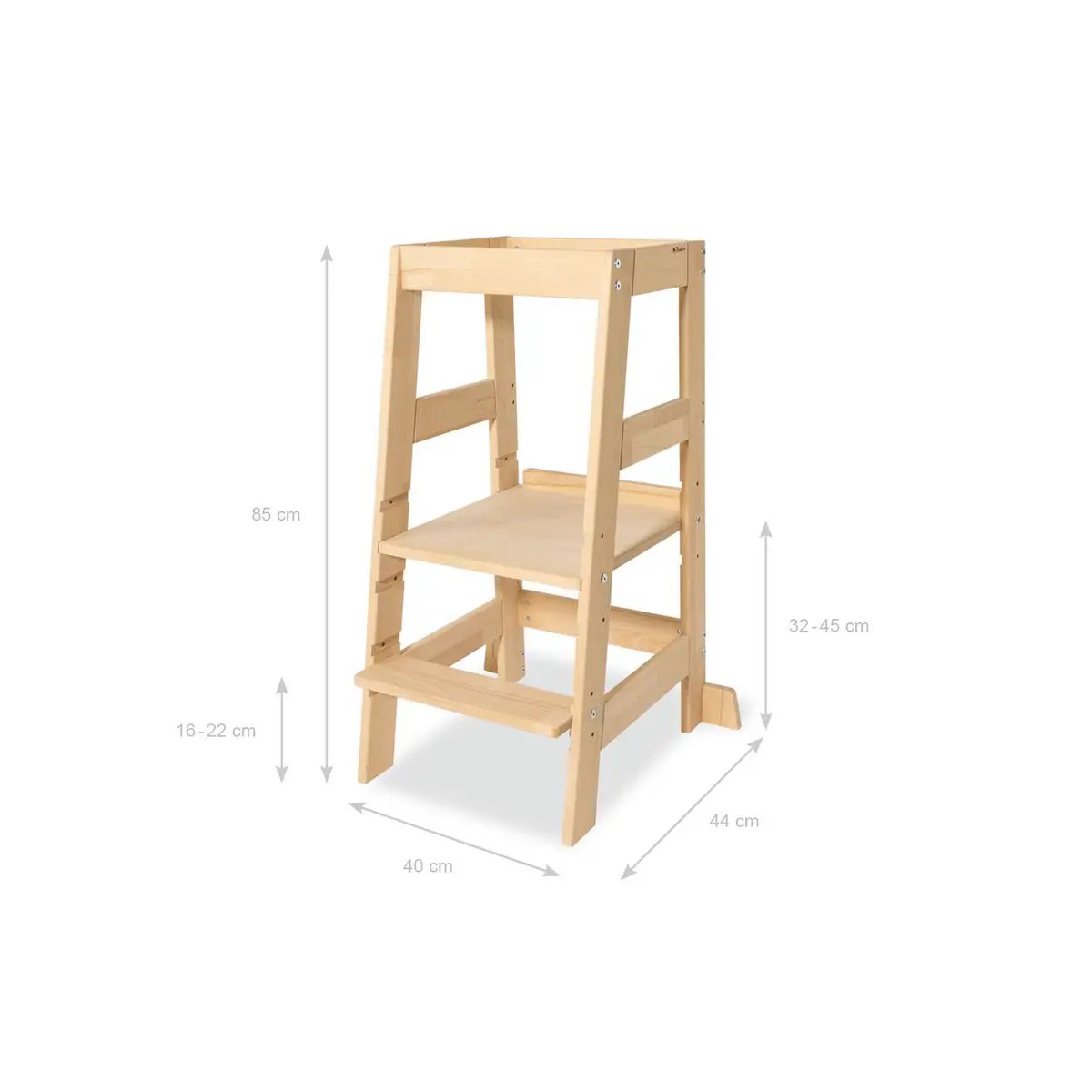 Learning tower „Fino”, untreated by Pinolino Kinderträume