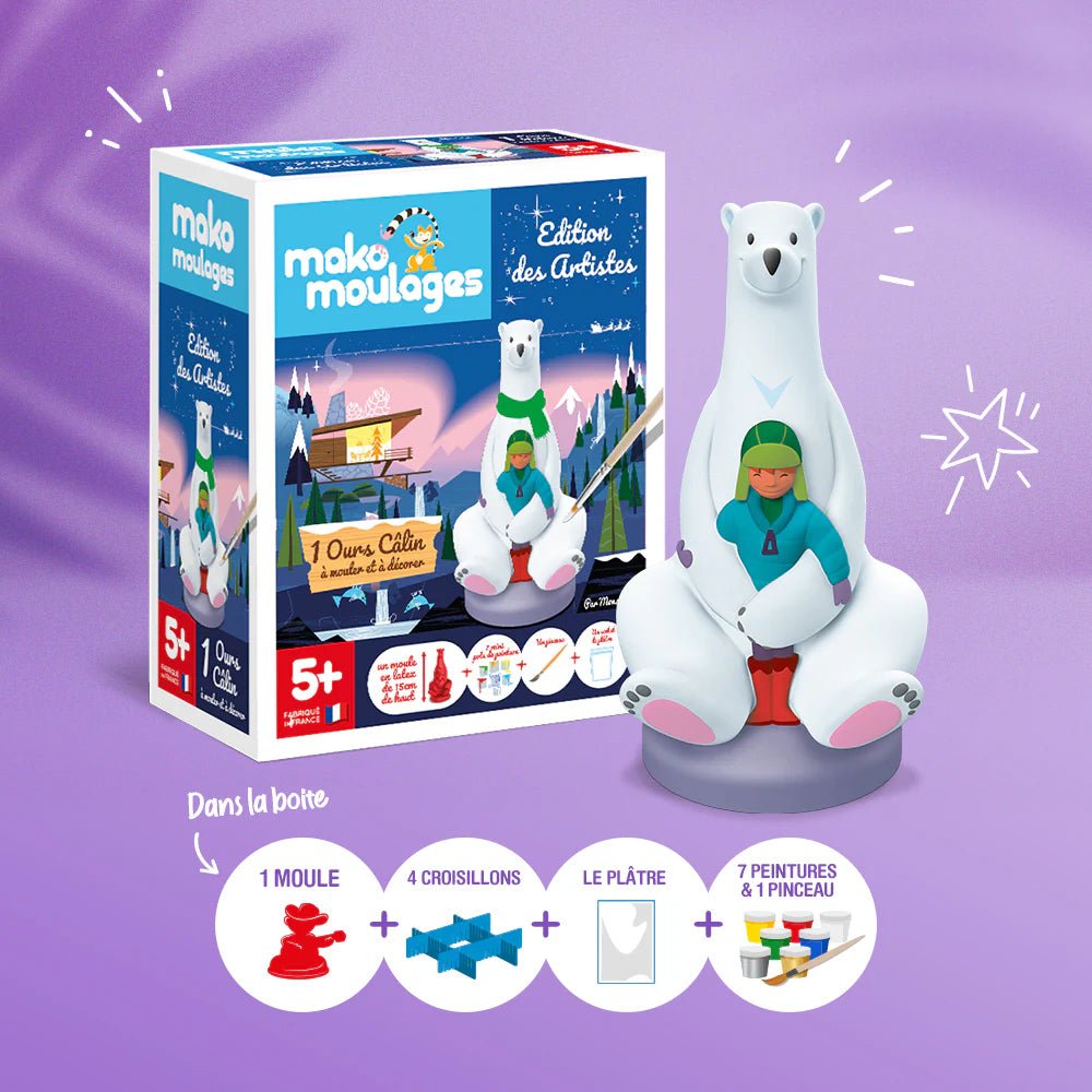 Mako Moulages Ours Câlin - Edition des Artistes - Mako Créations - myplayground