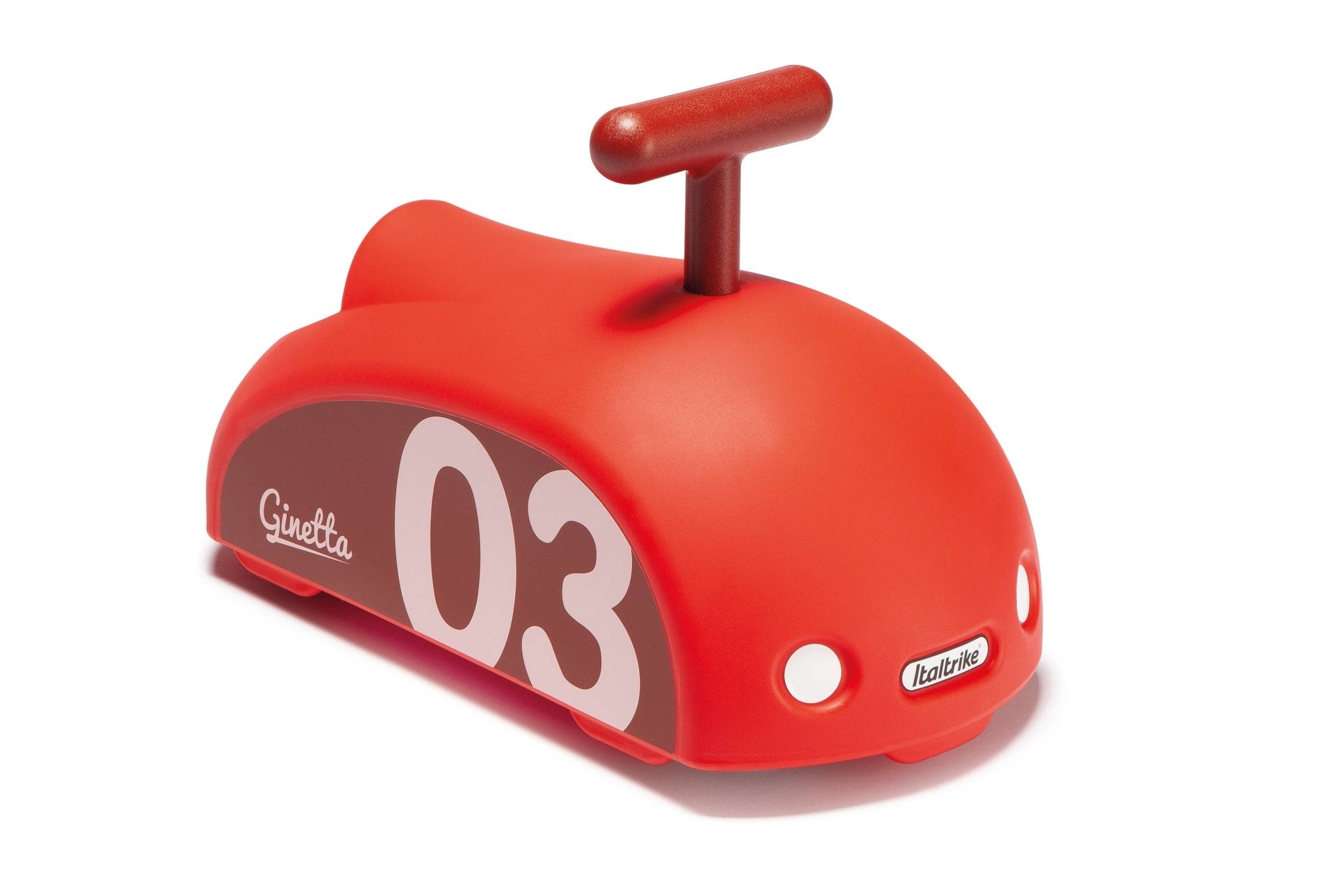 Porteur Ginetta Rouge Italtrike Pour Enfants 1 À 4 Ans Motricité 360 Avec Roues Avant Multidirectionnelles by Italtrike