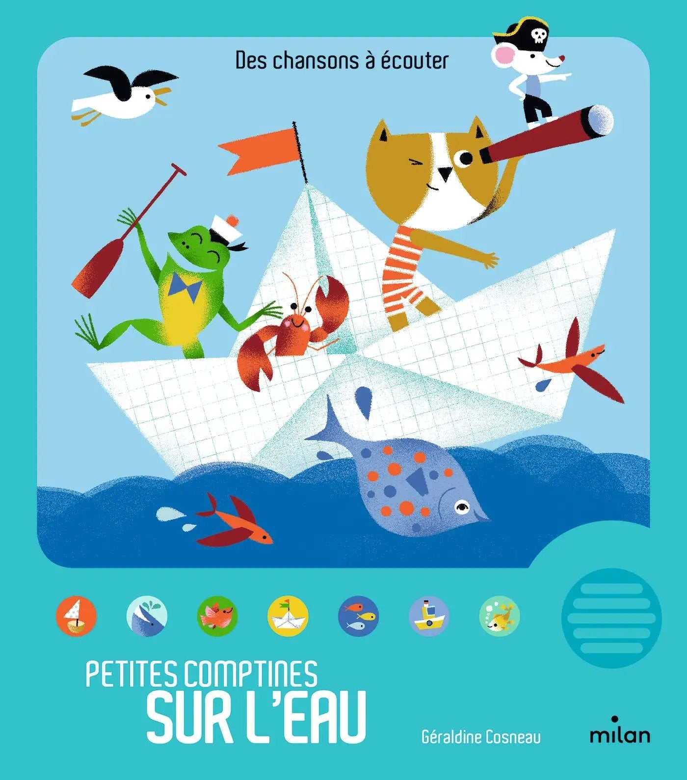 livre sonore petites comptines sur l eau by Selection Livres jeunesse poppik