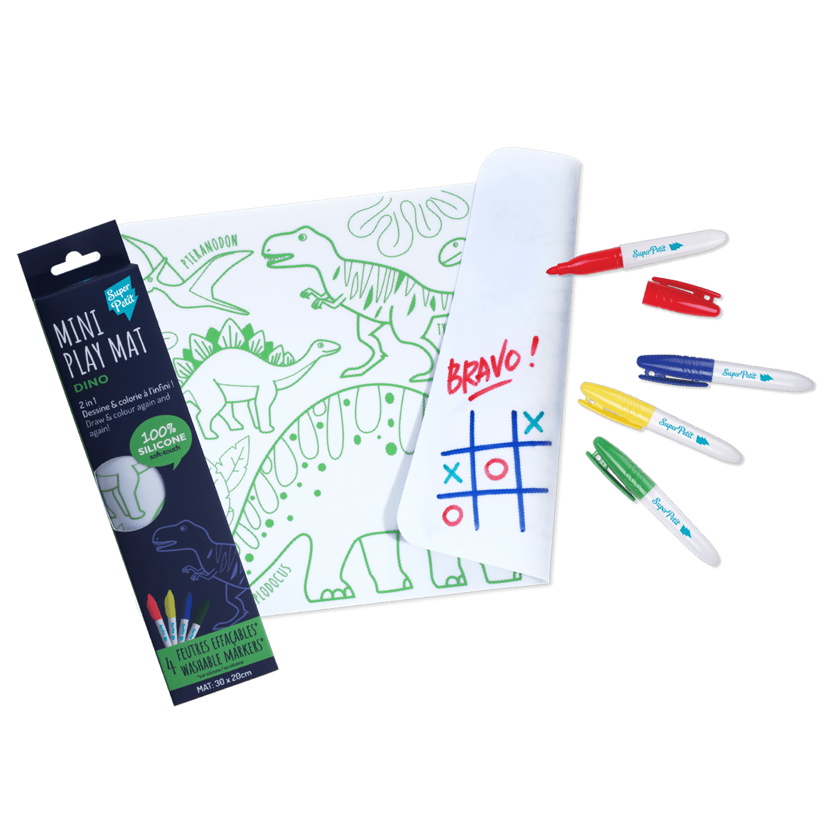 DINO-Mini Playmat by SuperPetit