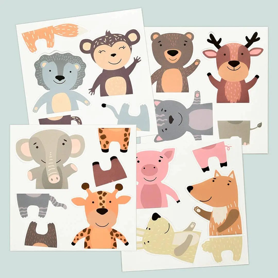 Puzzle magnétique animaux by Ferflex