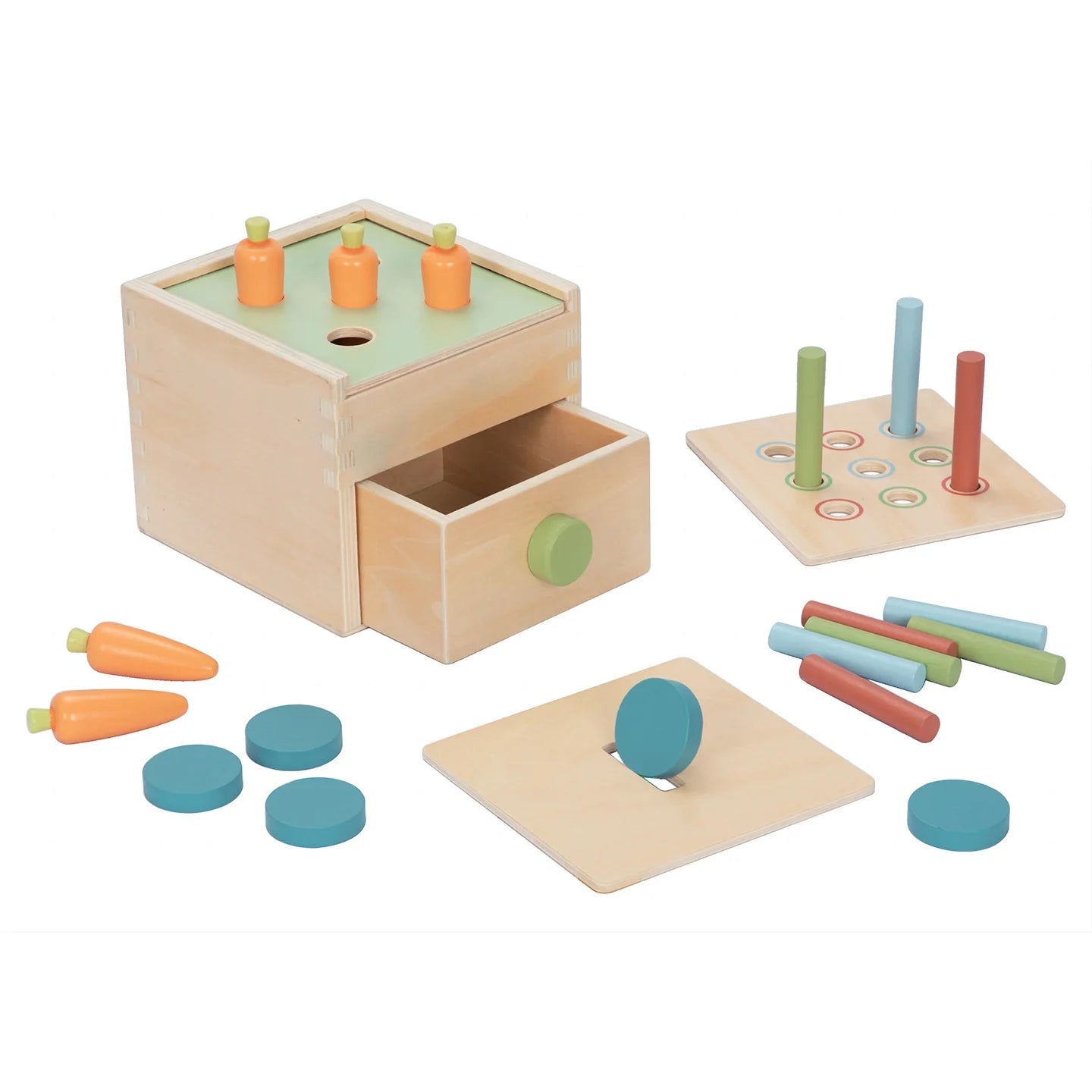 Coffret de Jeu Montessori pour enfant - 12 à 18 mois - BusyKids - myplayground