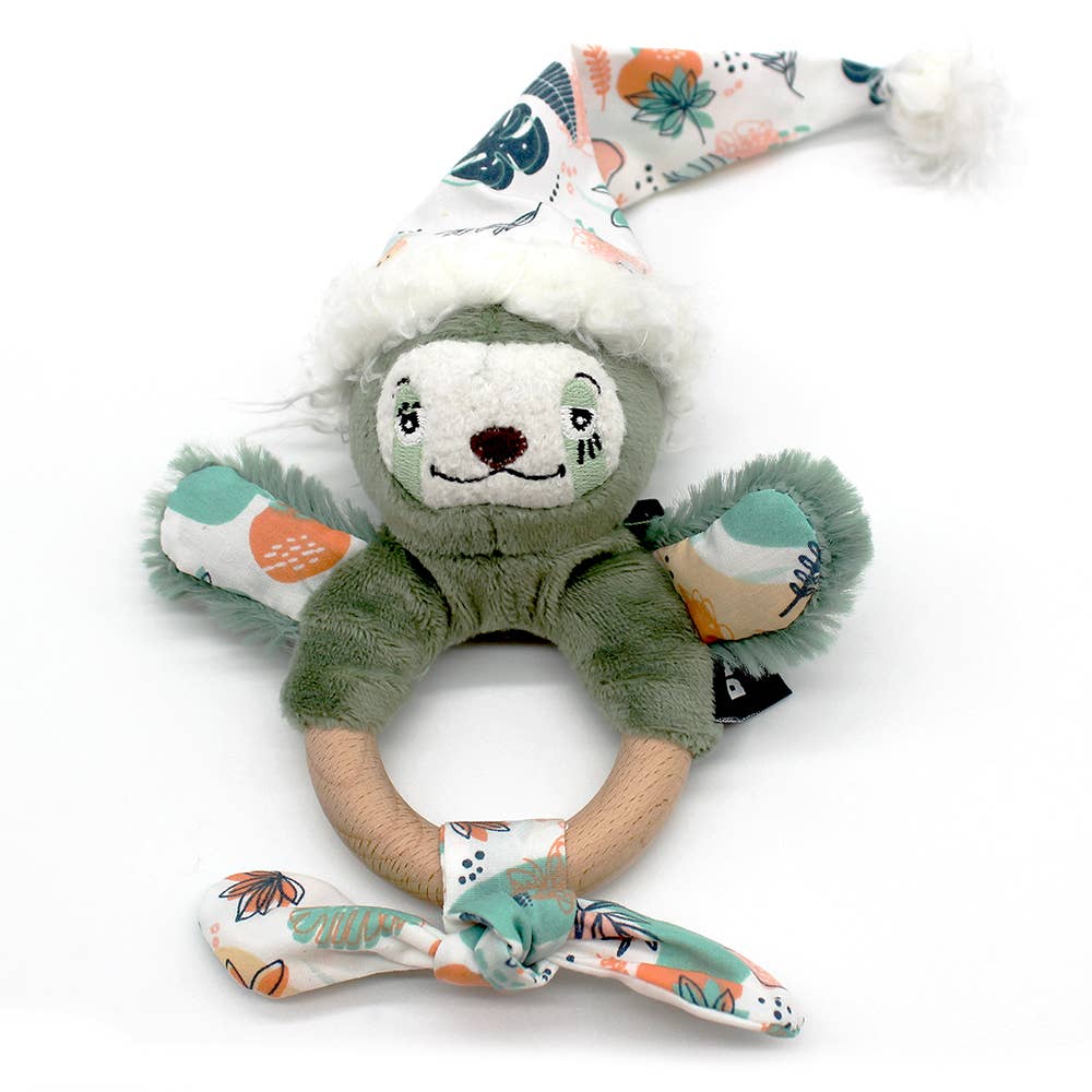 Anneau de Dentition en Silicone Chillos the Sloth - Accessoire Bébé - Les Déglingos, France - myplayground