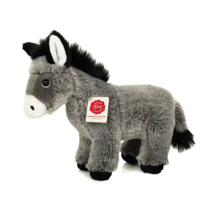 Âne debout 25 cm - Peluche by Teddy Hermann