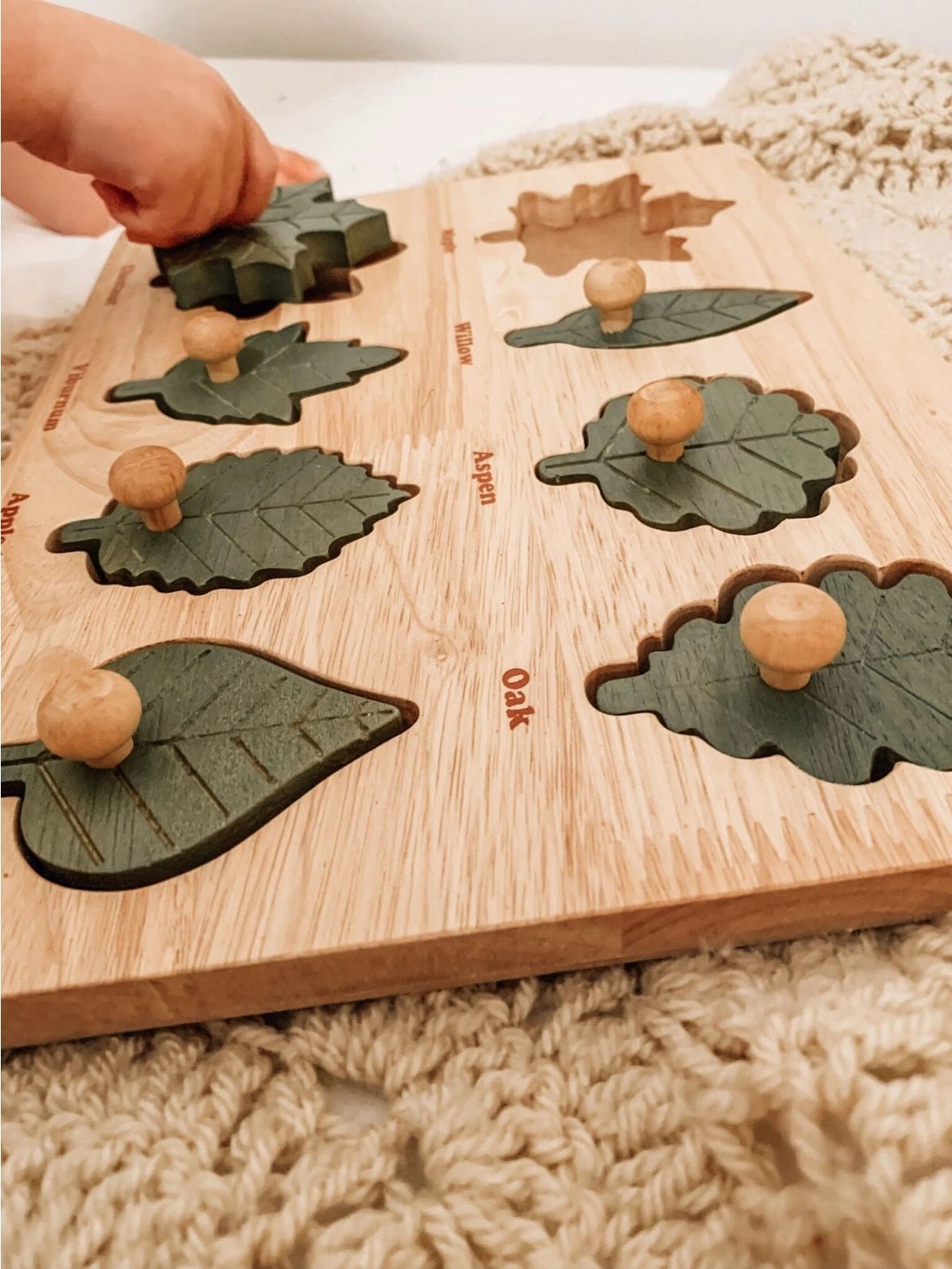 Puzzle de feuilles by Q Toys