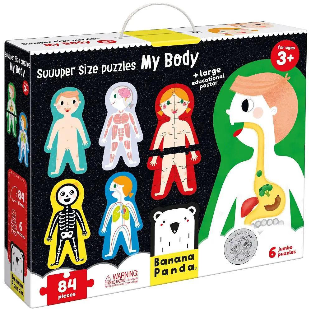 Super Grands Puzzles - Mon Corps - Banana Panda by Banana Panda