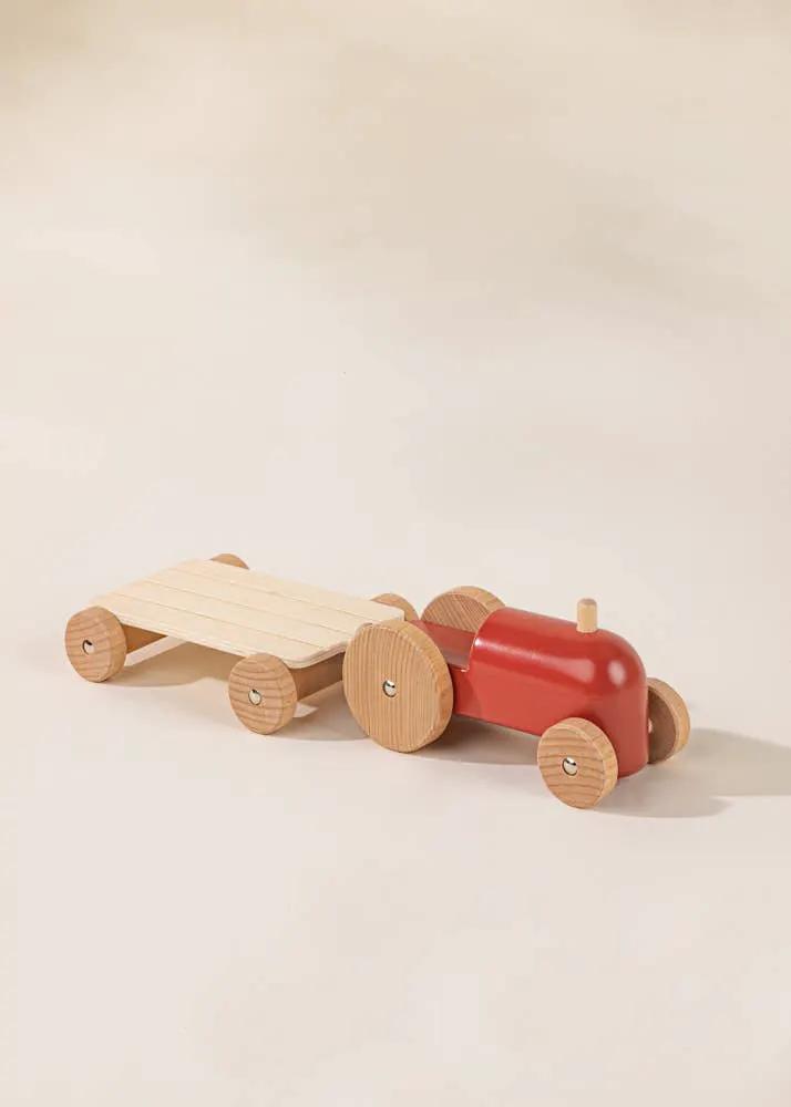 Tracteur agricole en bois - Coco Village by Coco Village