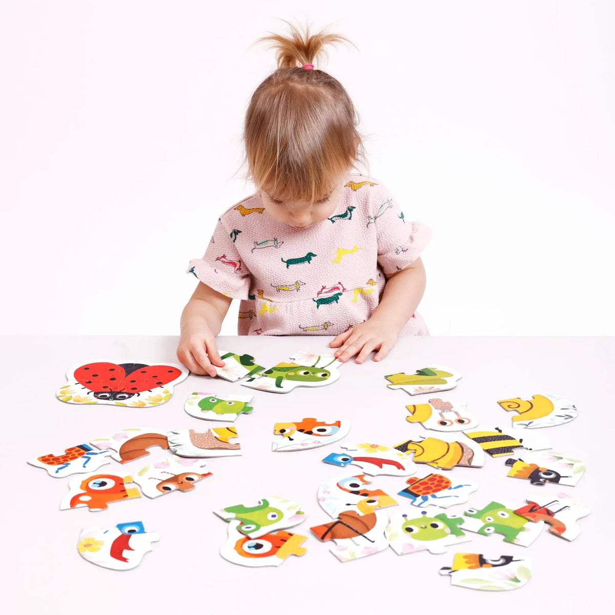 Puzzle Progressif Petites Créatures - Banana Panda by Banana Panda