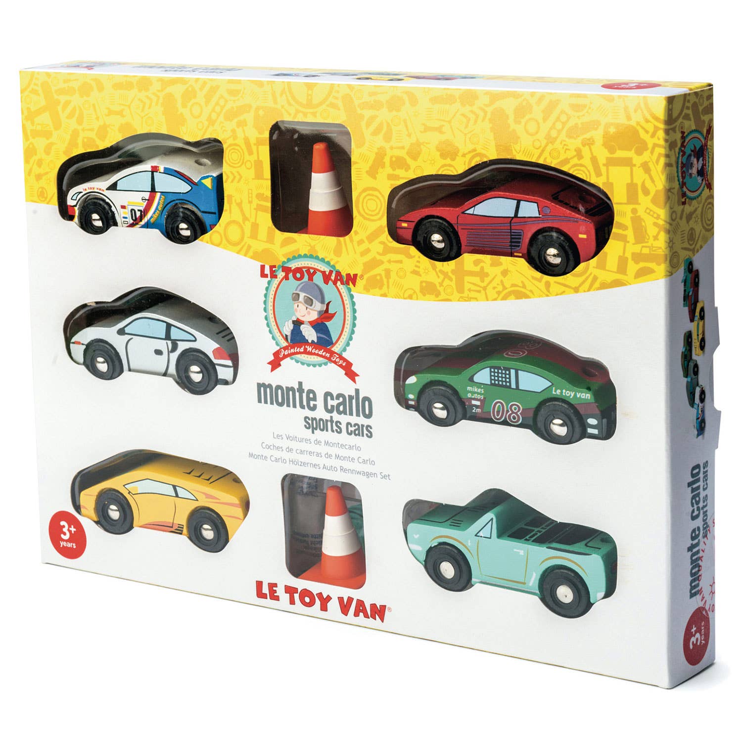 Set de voitures de course Montecarlo - Jeu éducatif enfant ( 3 ans et + ) - myplayground