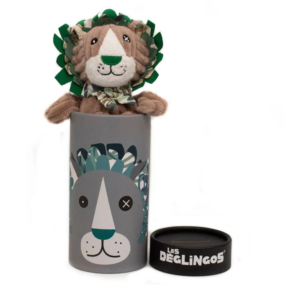 Petit Jelekros Le Lion Simply Plush Avec Coffret Cadeau - Les Déglingos, France by Les Déglingos, France