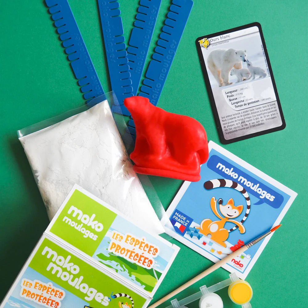 Mako moulages Ours polaire - Mako Créations - myplayground